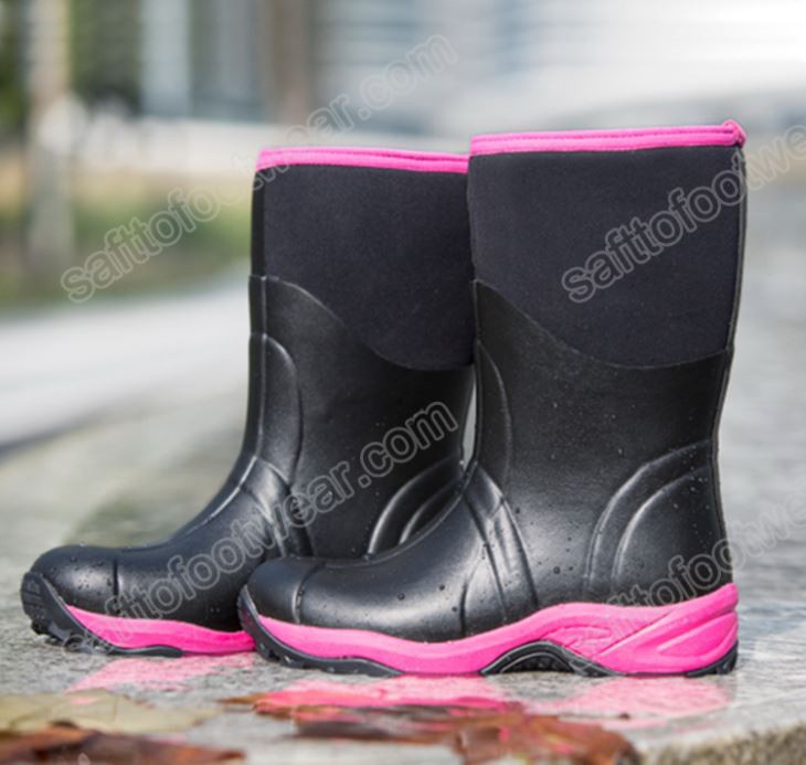 Cizme impermeabile din cauciuc antiderapante